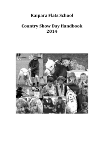 Country Show Day Stalls