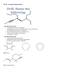 PP 38: Aromatic Hydrocarbons