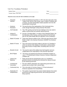 Unit Two Vocabulary Worksheet Student Name: Date: ______
