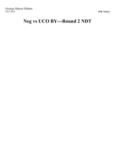 Neg vs UCO BY---Round 2 NDT - openCaselist 2013-2014
