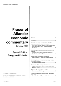 Special Issue No 1 - Energy and Pollution