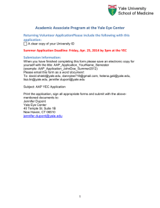 Summer Application Deadline: Friday, Apr. 25