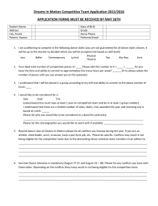 competition team application form 2015