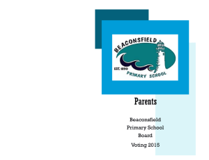 Voting Brochure Parents School Board 2015