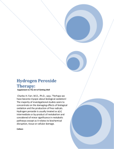 Hydrogen Peroxide Therapy (2)