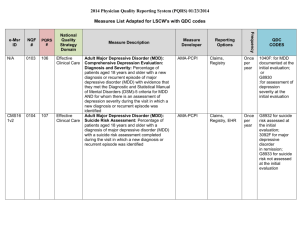 2014 Physician Quality Reporting System (PQRS) 01/23/2014