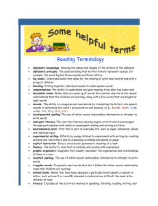 File Reading_Terminology