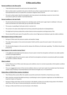 35 El Nino Worksheet Answers - Worksheet Resource Plans