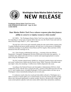 Washington Marine Debris Task Force news