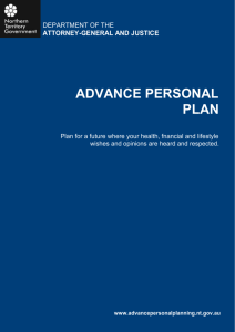 Advance Personal Plan form (doc)