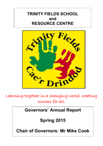 Governing Body - Trinity Fields School and Resource Centre