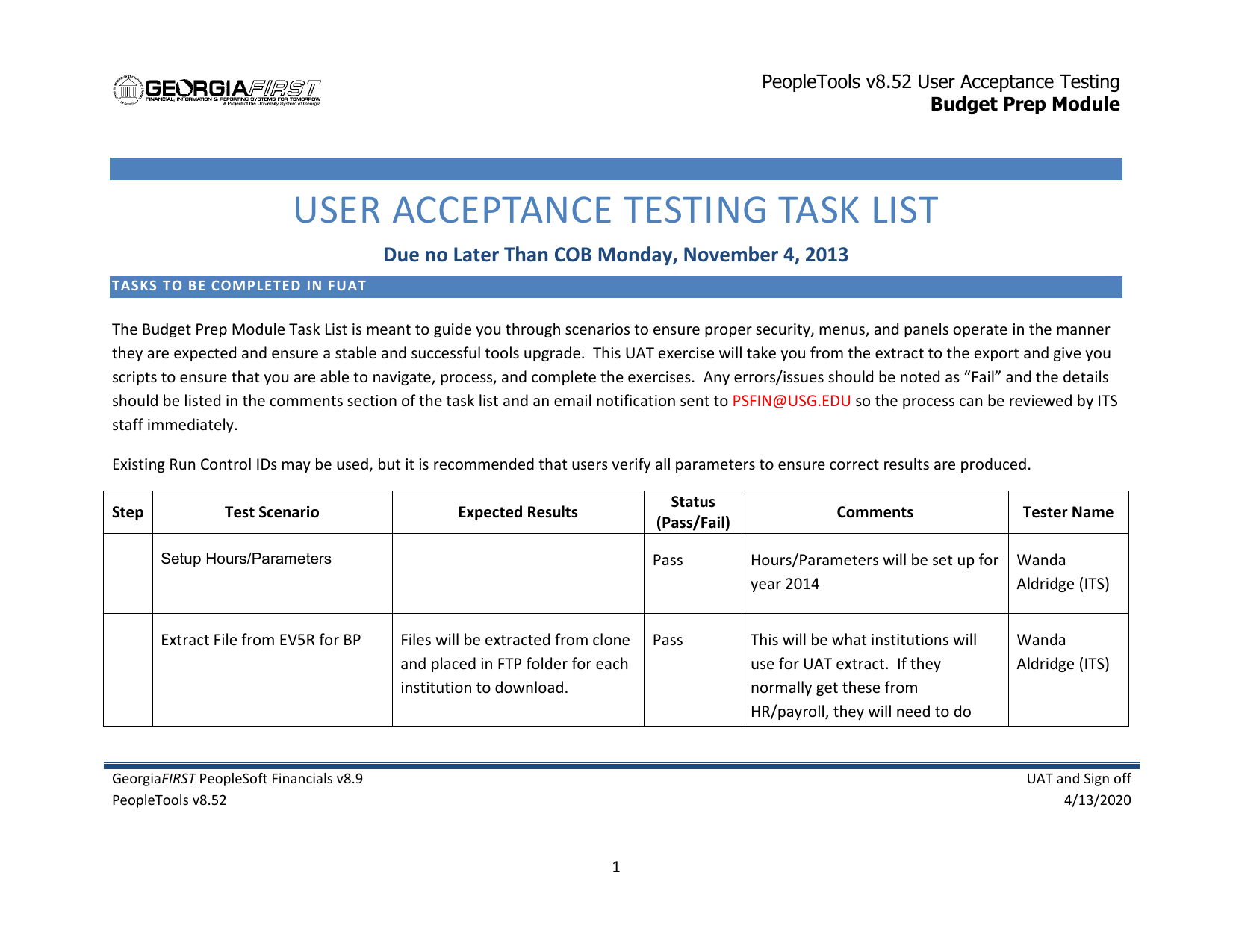 Salesforce Uat Testing Template