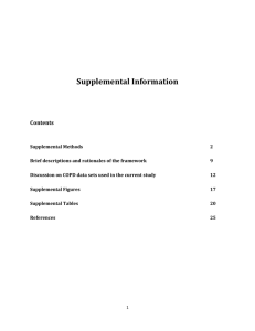 Supplemental Information Contents