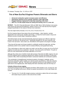 Trio of New EcoTec3 Engines Powers Silverado and