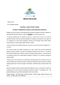 Media Release - Grants Approved March 2015
