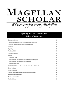 The Magellan Scholar program was created to enrich the academic