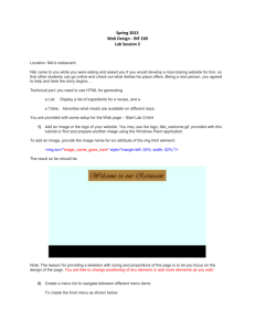 INF 240 Lab 2 Instructions