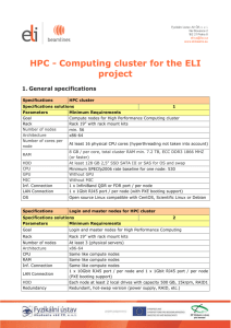 HPC_Cluster_Specific..