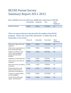 2011-2012 Summary Report