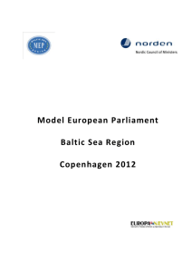 MEP BSR Contact book Copenhagen 2012