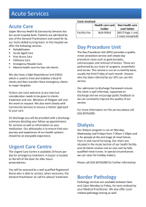 Acute Care - Upper Murray Health & Community Services