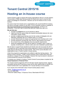 in house course information