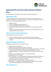 Epping North East Recreation Reserve Master Plan (Word