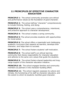 11 principles of effective character education principle 1