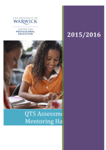 AO Mentoring Handbook - University of Warwick