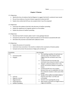 Name: Chapter 17 Review 17.1 Objectives: Identify the lines of