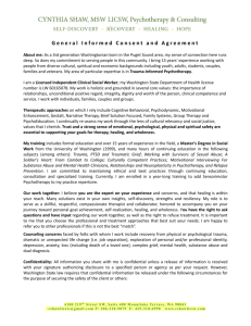 General Informed Consent and Agreement