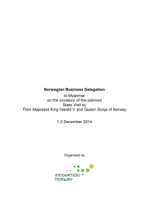 Norwegian Business Delegation