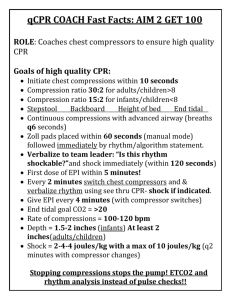 qCPR Coach Fast Facts sheet