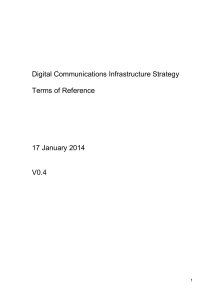 Digital Communications Infrastructure Strategy