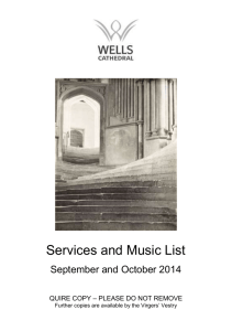 Services and Music List September and October 2014 QUIRE COPY