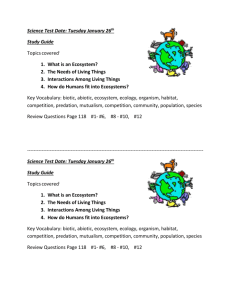 science chapter 4 study guide