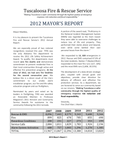 It is my pleasure to present the 2010 Mayor`s Report