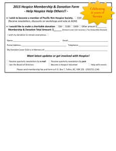 2015 Membership & Donation Form