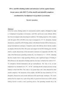 Thesis Abstract - Professor H. Hadadzadeh
