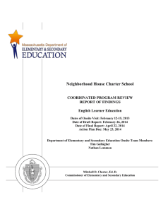 Neighborhood House Charter School