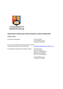 (Exchange, Erasmus and Study Abroad) (DOC