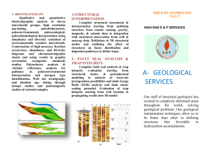 geological services - Gas Oil Technology
