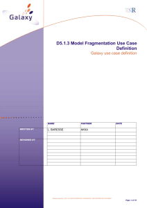 D5.1.3 Model Fragment Use Case Definition