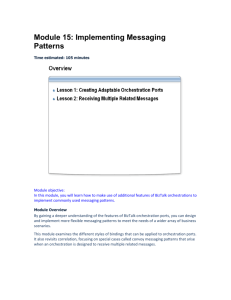 Implementing Messaging Patterns - Center