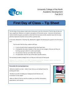 UCN First Day - University College of the North