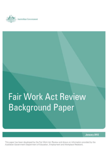 DOCX file of Fair Work Act Review