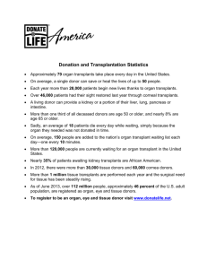 Donation-and-Transplantation-Statistics