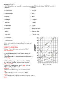 Study Guide Solutions Acids Bases Answer Key
