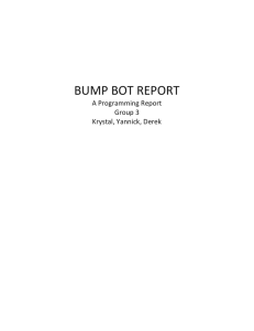 Report 2-Bump Bot