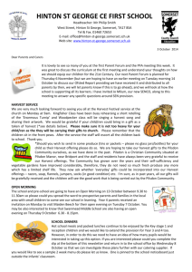 newsletter 2 October 2014